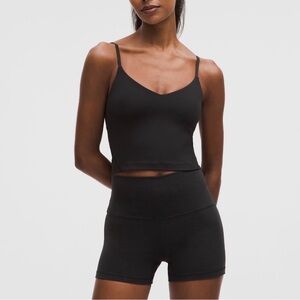 lululemon athletica Black Tank Top